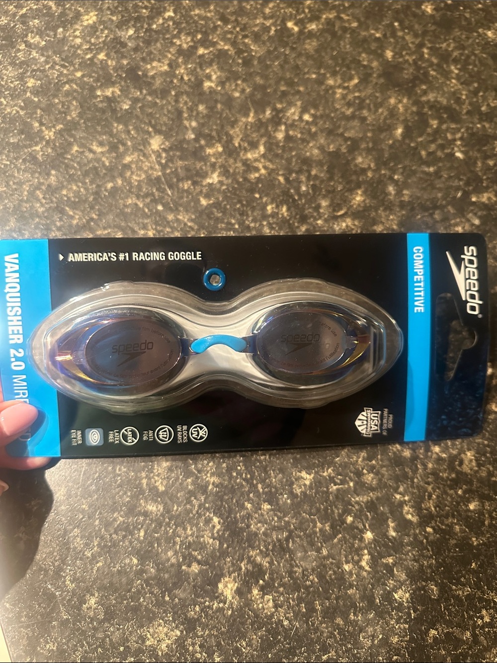 Speedo vanquisher goggle